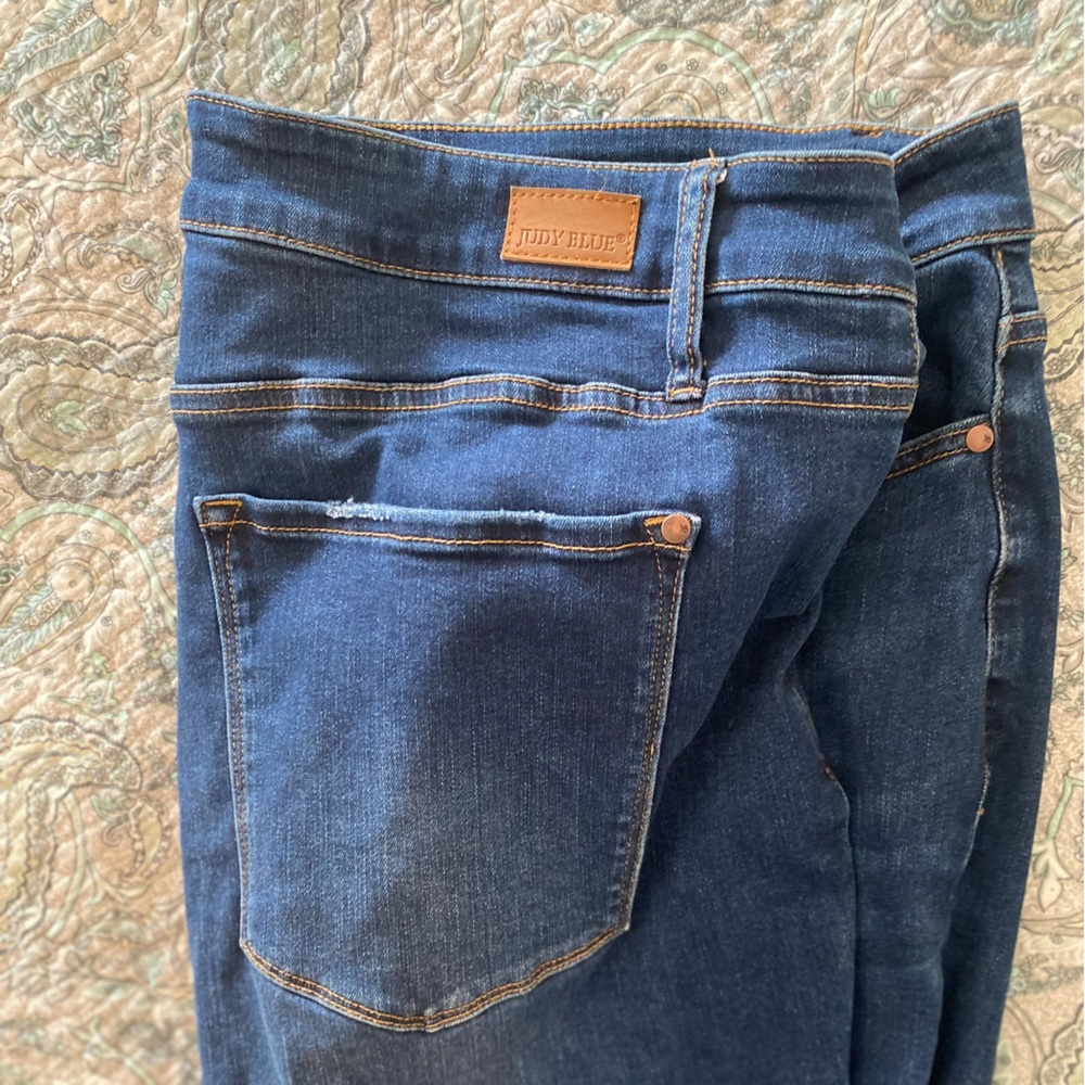 Judy blue button fly skinny jeans